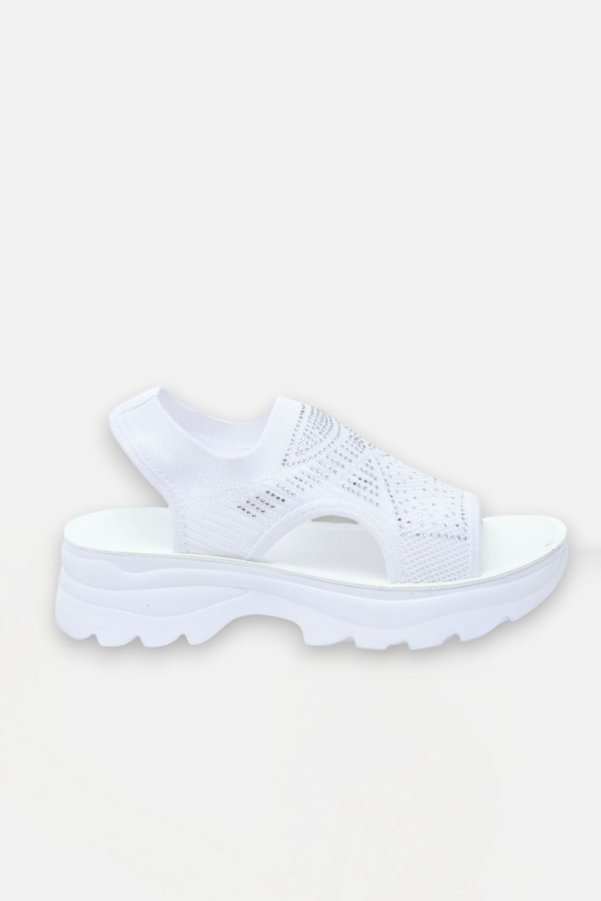 Sparkly Stretch Sock Sandals
