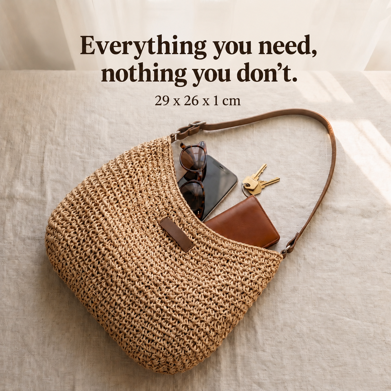 Simona | Elegant Woven Handbag