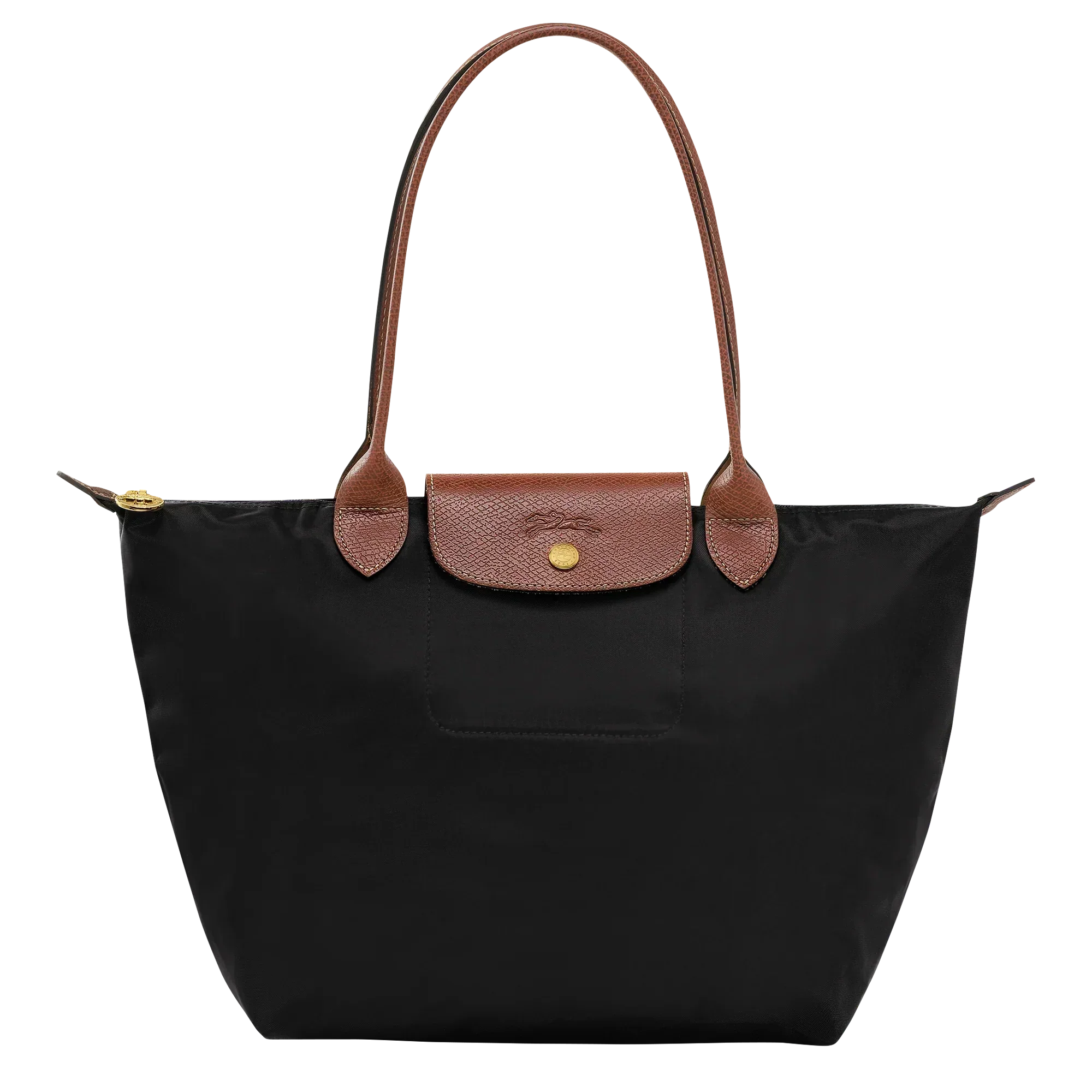 Elegant Tote Bag - Medium Black
