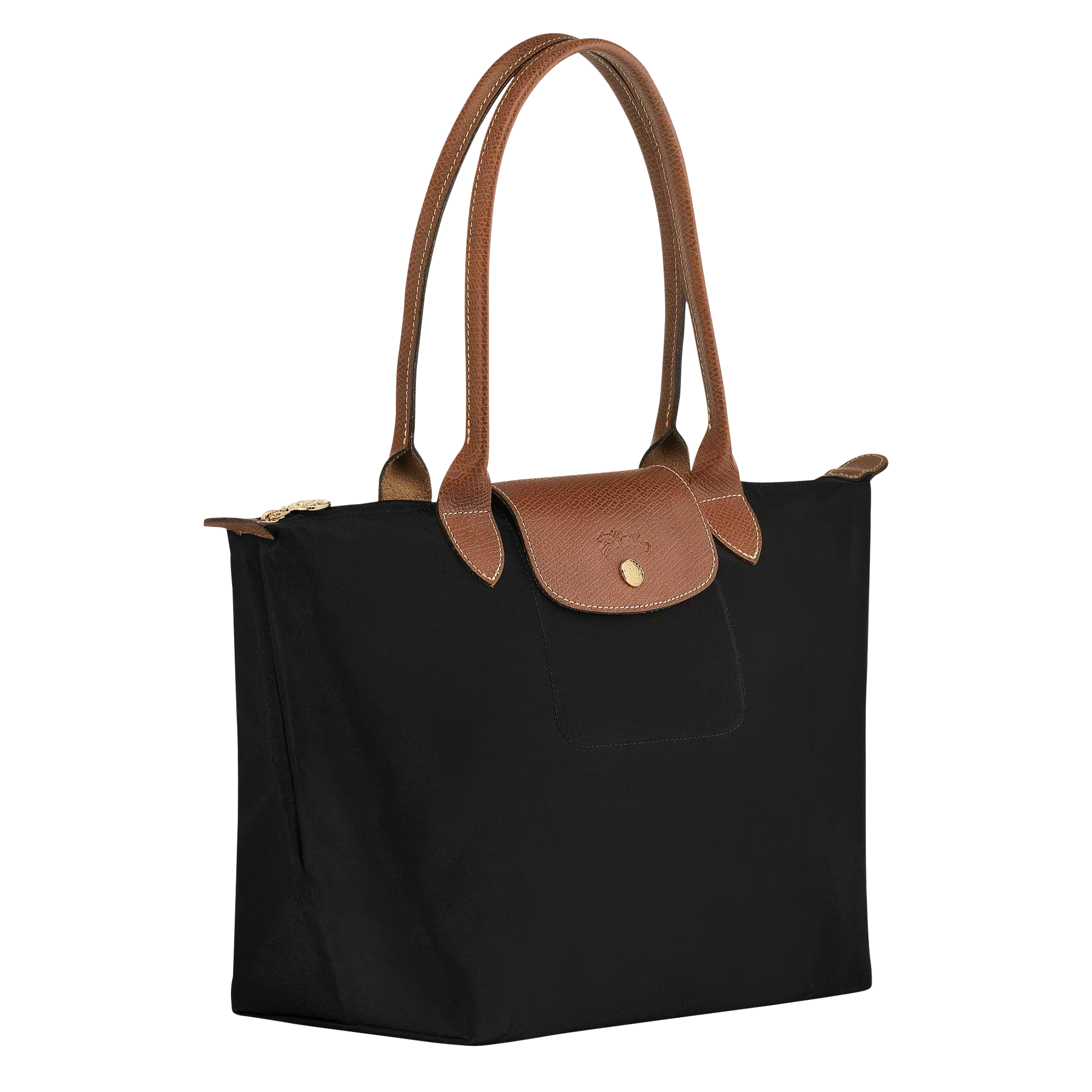 Elegant Tote Bag - Medium Black