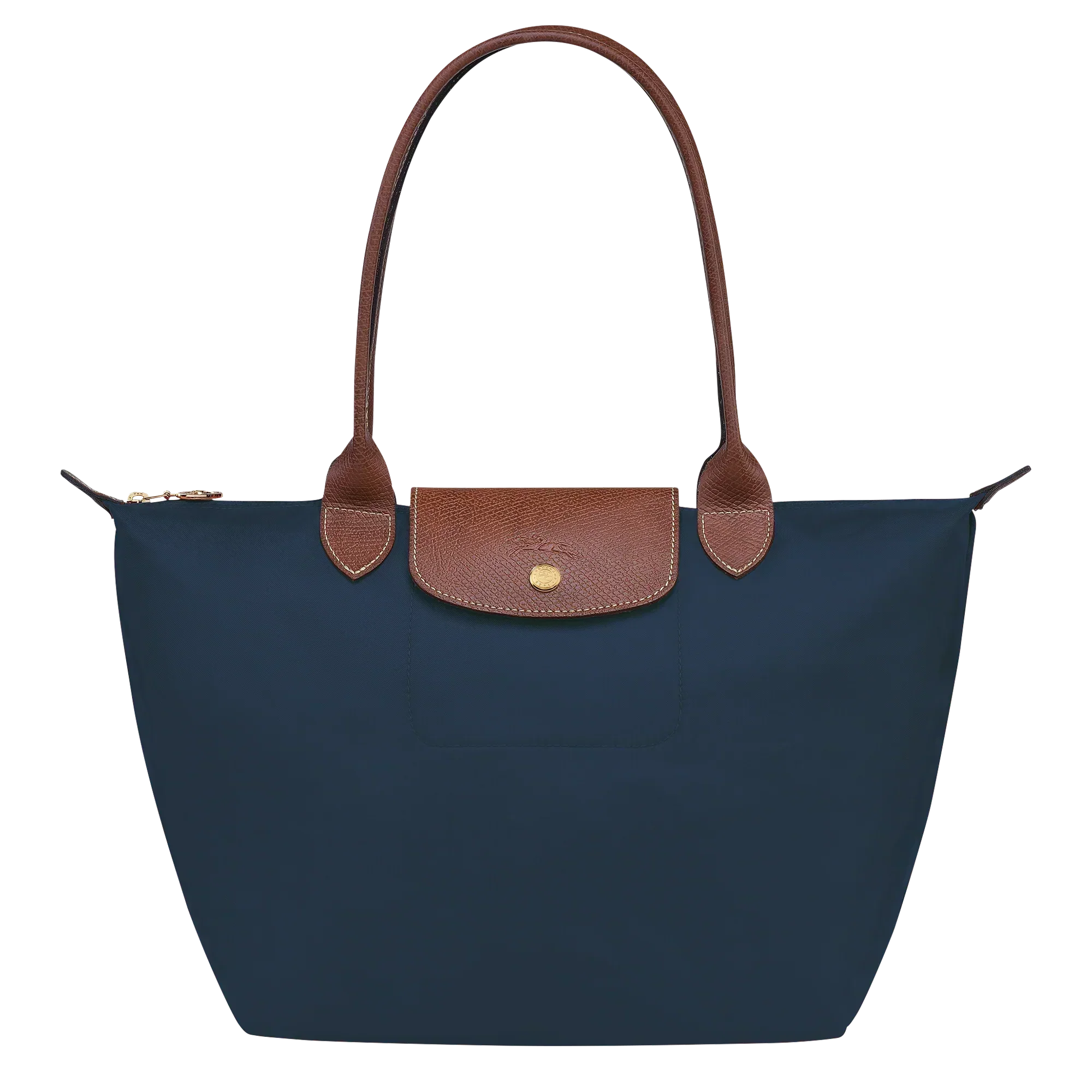 Elegant Tote Bag - Medium, Navy