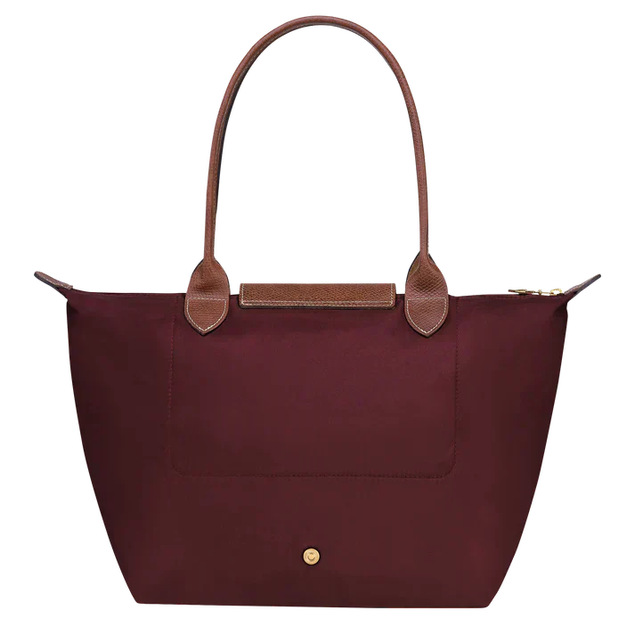 Elegant Tote Bag - Medium, Burgundy