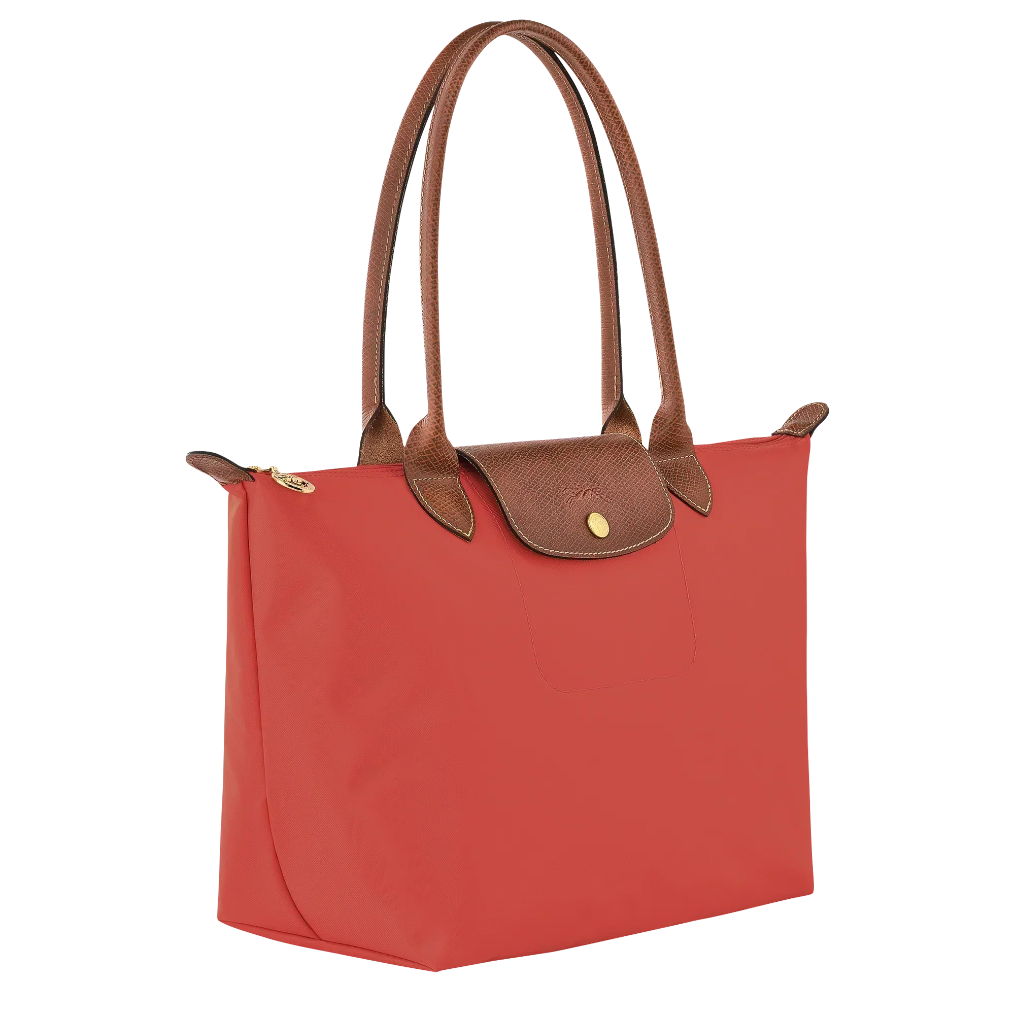 Elegant Tote Bag - Medium, Tomato