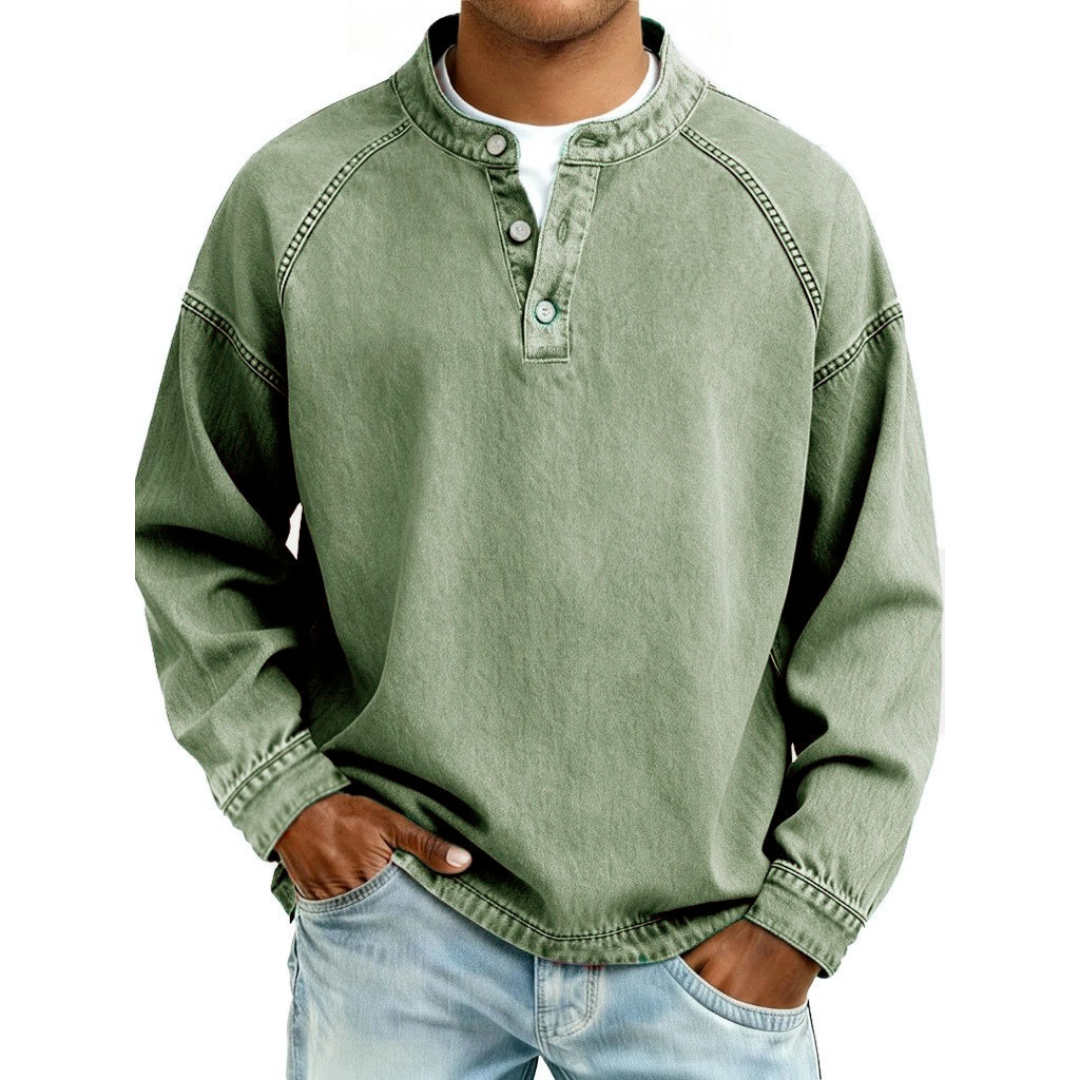 Stan | Vintage Henley Shirt