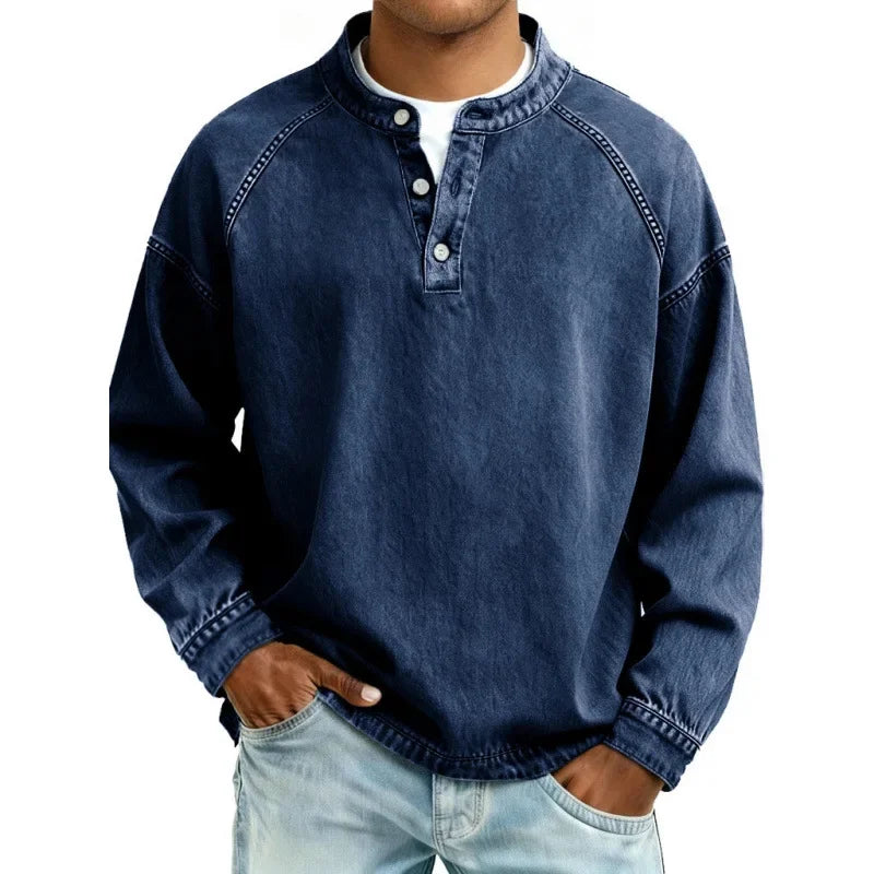 Stan | Vintage Henley Shirt