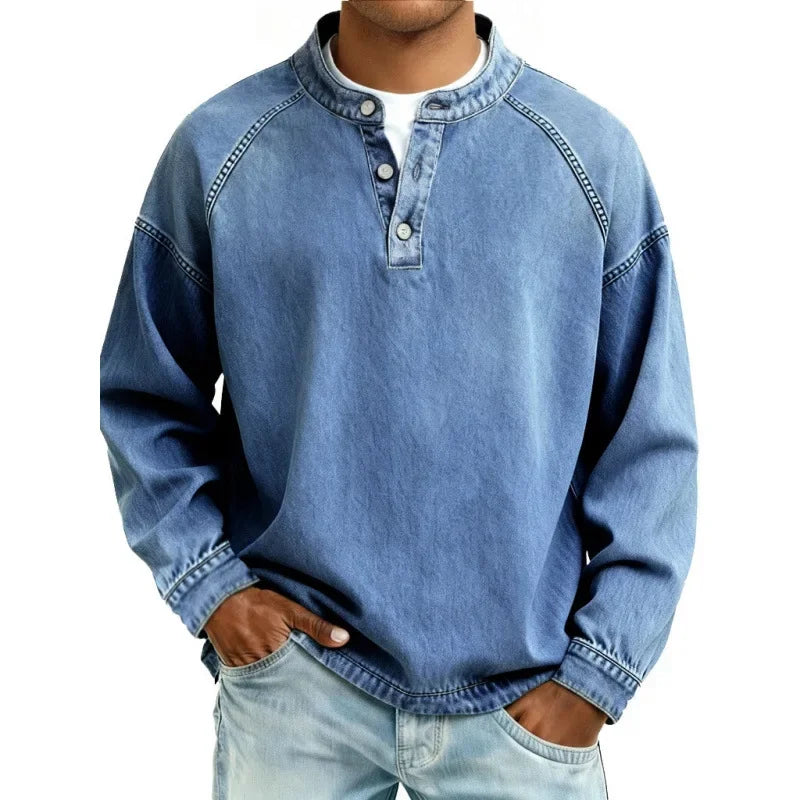 Stan | Vintage Henley Shirt