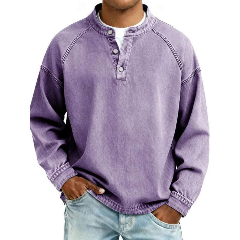 Stan | Vintage Henley Shirt