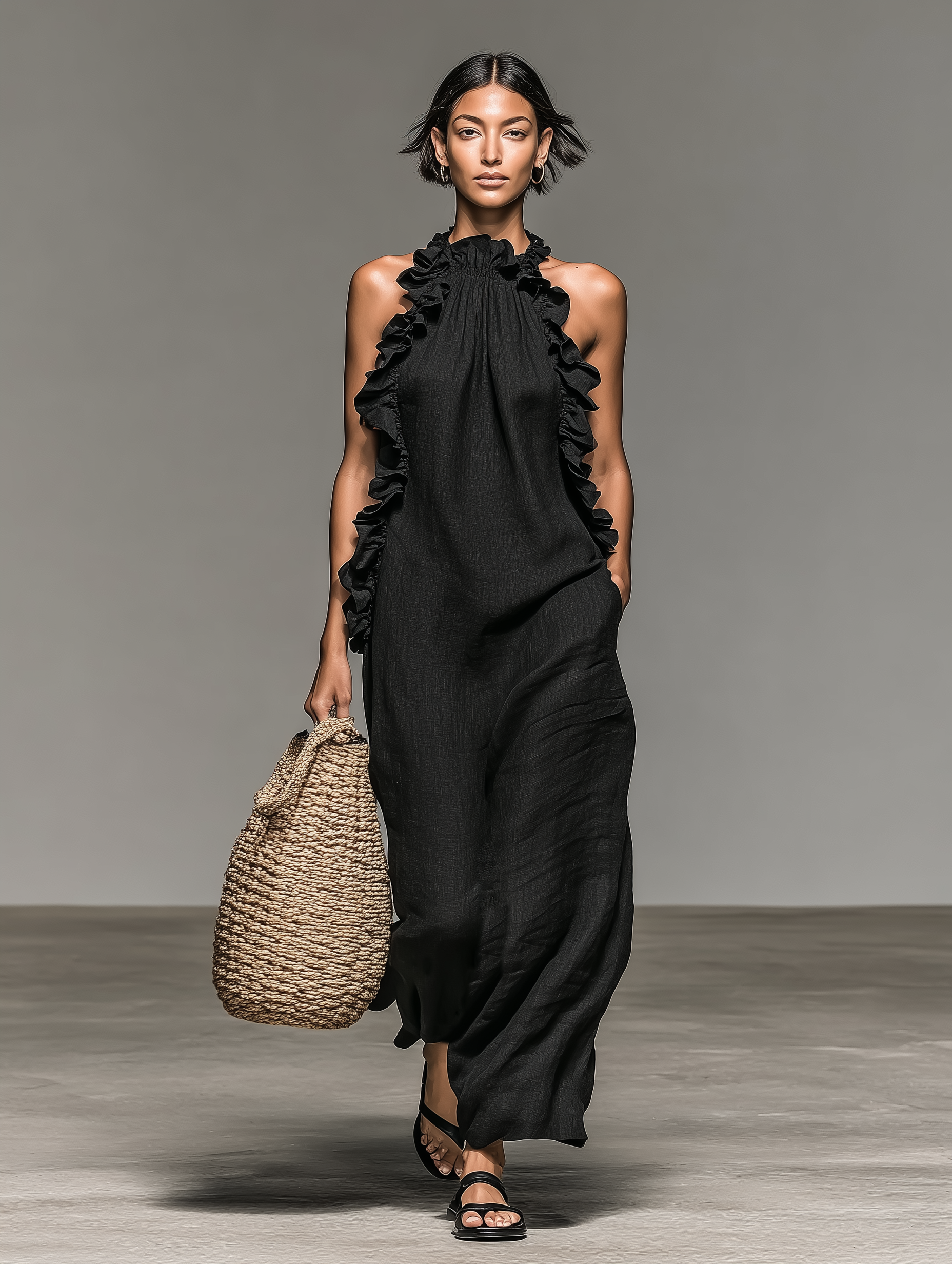 Claire | Elegant Maxi Dress with Pockets