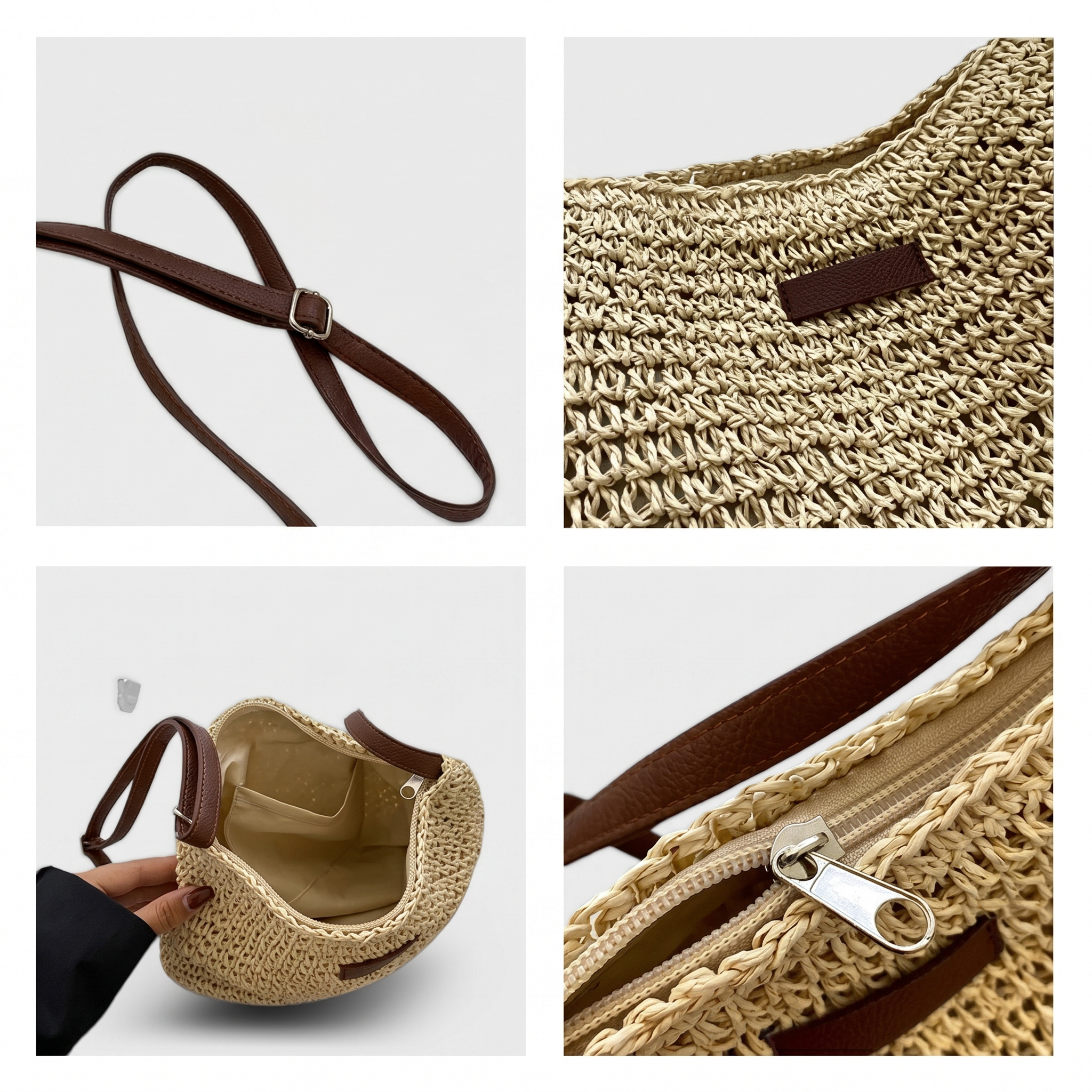 Simona | Elegant Woven Handbag