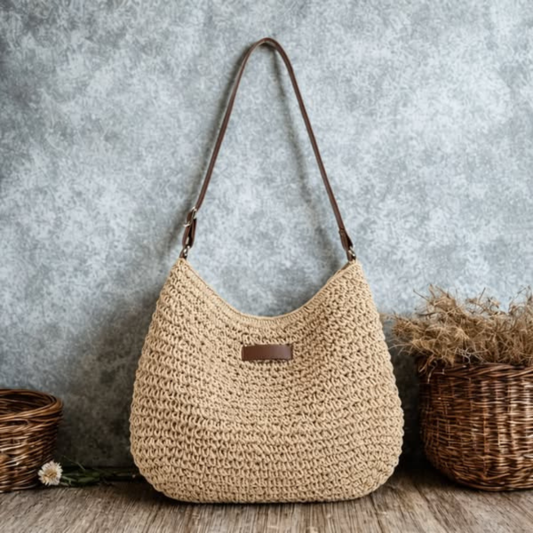 Simona | Elegant Woven Handbag