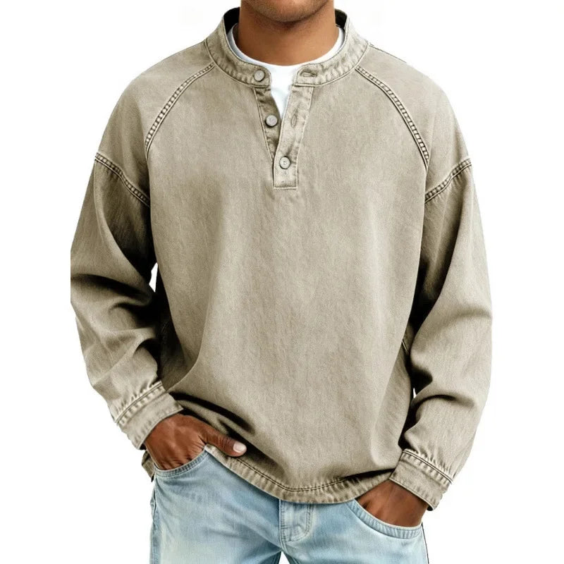 Stan | Vintage Henley Shirt