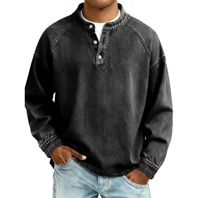 Stan | Vintage Henley Shirt