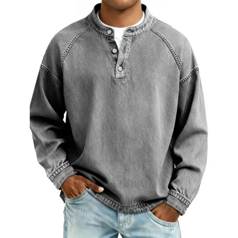 Stan | Vintage Henley Shirt