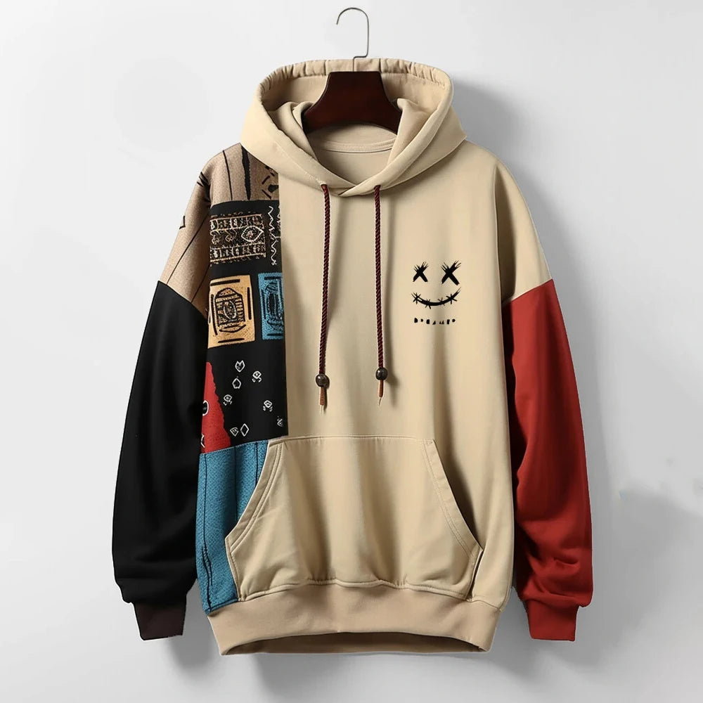 Duvanor | Patterned Men’s Sweatshirt