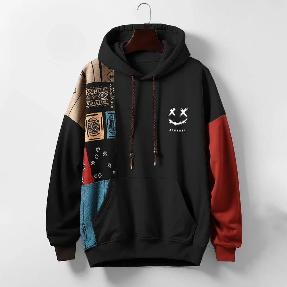 Duvanor | Patterned Men’s Sweatshirt
