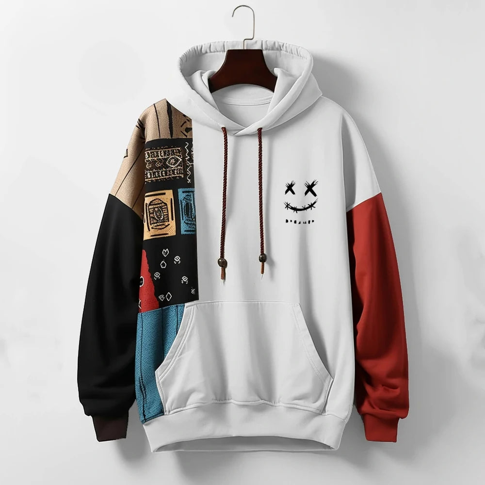 Duvanor | Patterned Men’s Sweatshirt