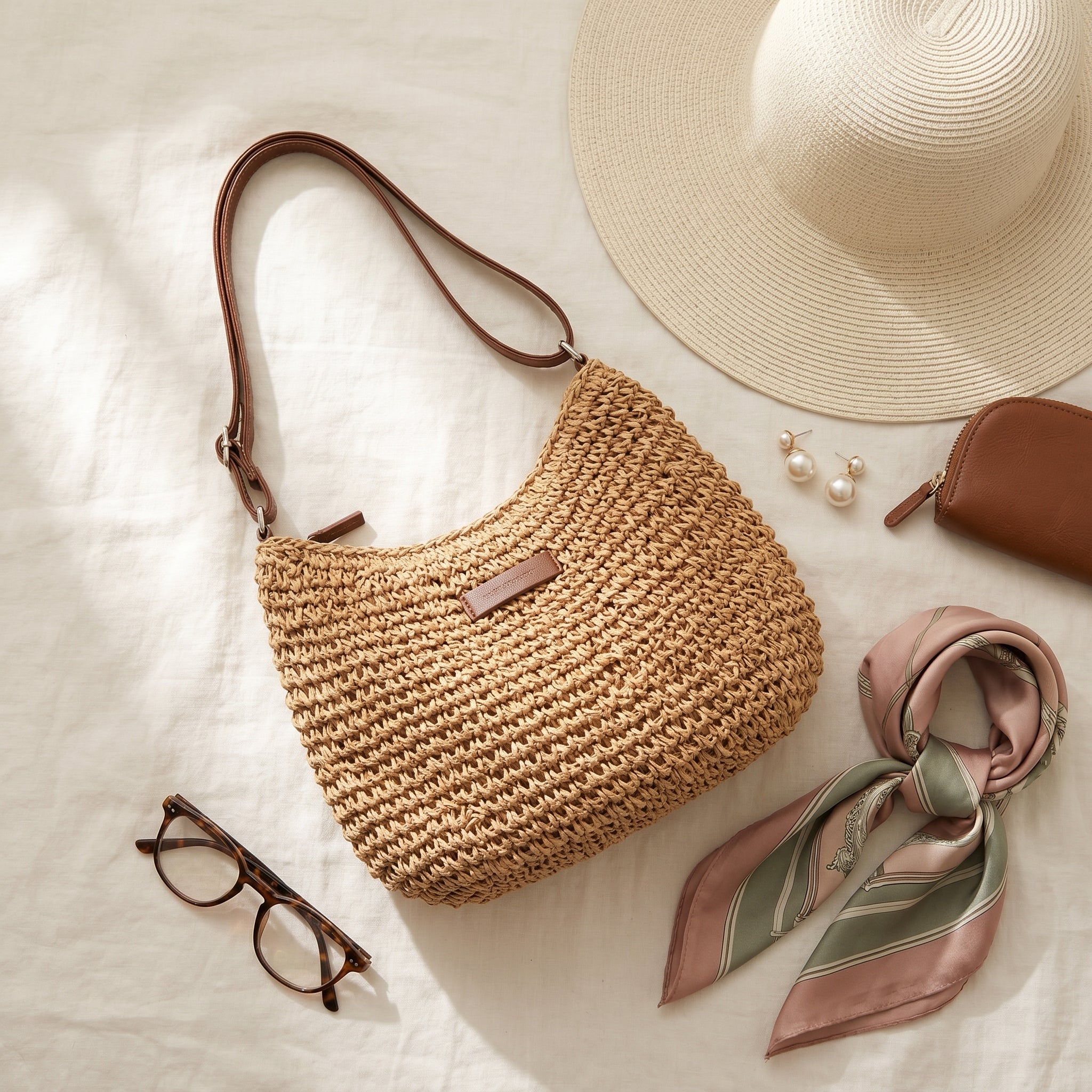 Simona | Elegant Woven Handbag