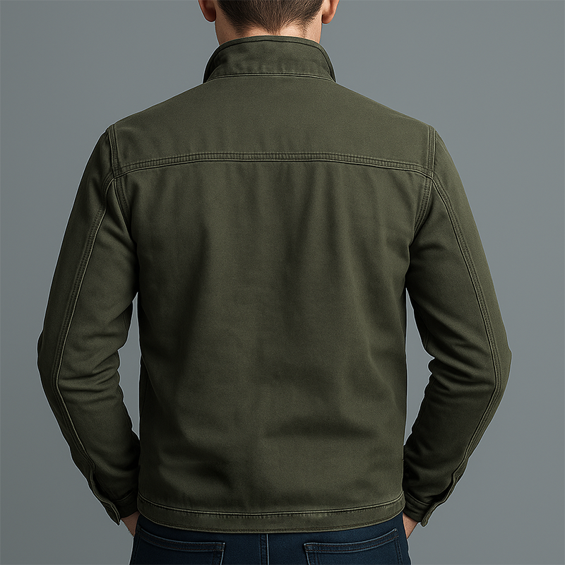 Christian | Vintage Military Zip Jacket